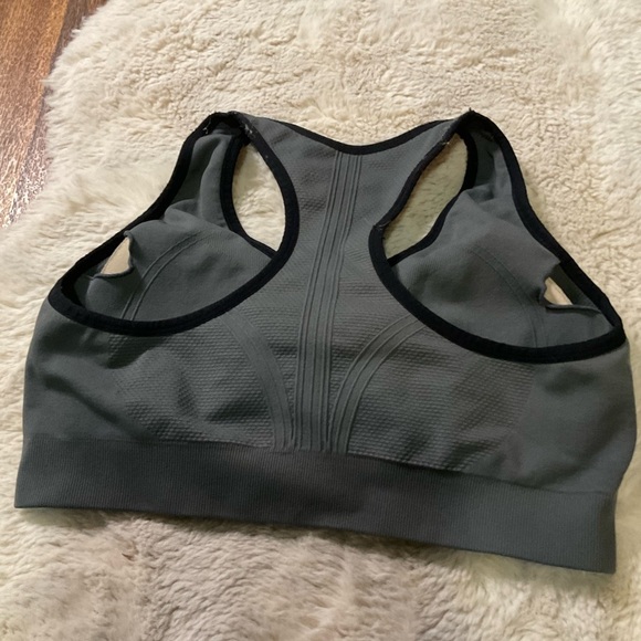 Iuga Sports Bra High Impact Womens XLarge Gray Racerback - Picture 4 of 7